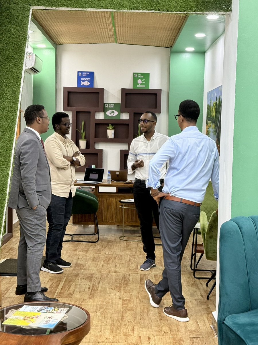 ICESomalia's tweet photo. Today, we had the pleasure of welcoming Mr. Adam Abdullahi Isak, the Director General of the Ministry of Environment and Climate Change of Southwest State, Somalia, to the institute. 

Our discussions centered on assessing the outcomes of COP29 and their implications for Somalia, with a particular focus on the forthcoming NDC3.0. We also explored innovative financing mechanisms to scale climate action and strengthen our collaboration in supporting impactful climate initiatives across Southwest State.

This visit highlighted the importance of partnerships in accelerating adaptation efforts in the state. 

#ClimateAction #COP29 #NDCs #SustainableDevelopment #PartnershipsForImpact