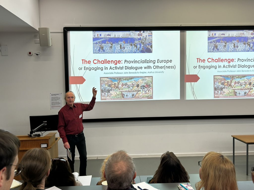 Thoughtful keynotes by Prof Ria Dunkley <a href="/UofGlasgow/">University of Glasgow</a> and Prof John Benedicto Krejsler, past President of NERA #seraconf24 <a href="/SERA_Conference/">SERA</a>