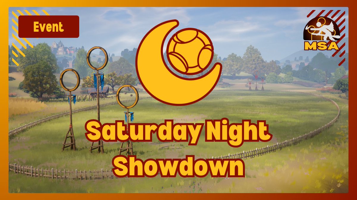We are excited to introduce the Saturday Night Showdown beginning December 7th! You may vote within our Discord server on whether you prefer weekly or bi-weekly matches, as well as suggest suitable time slots.

#Quidditch #QuidditchChampions #eSports