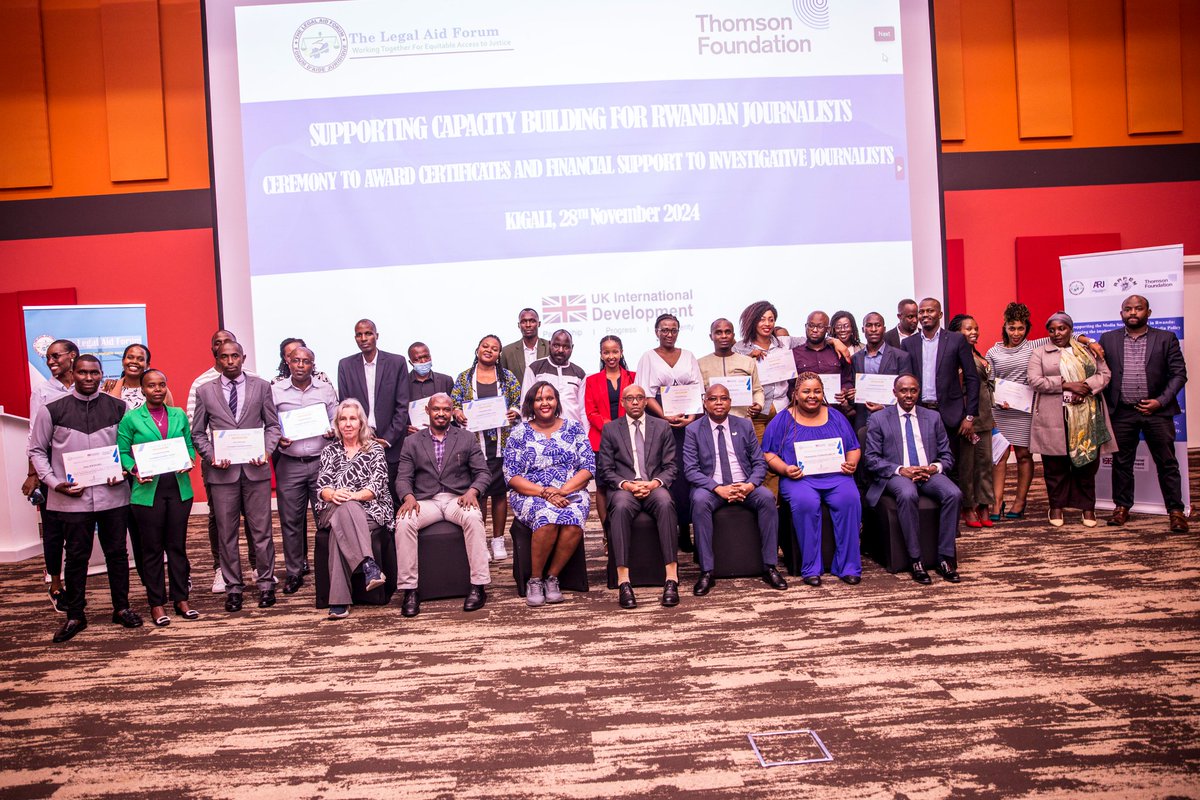 TheForeFrontMagazine (@theforefrontma1) on Twitter photo We are proud of our journalists <a href="/AnnonciataB/">Annonciata BYUKUSENGE</a> & <a href="/ChristopheUwiz/">Christophe Uwizeyimana</a> for being trained and awarded grants with other 12 journalists in Rwanda by <a href="/LegalAid_Rwanda/">Legal Aid Forum Rwanda</a> and <a href="/thomfound/">Thomson Foundation</a> in collaboration with other partners to produce productive investigative stories. We are proud of our journalists <a href="/AnnonciataB/">Annonciata BYUKUSENGE</a> & <a href="/ChristopheUwiz/">Christophe Uwizeyimana</a> for being trained and awarded grants with other 12 journalists in Rwanda by <a href="/LegalAid_Rwanda/">Legal Aid Forum Rwanda</a> and <a href="/thomfound/">Thomson Foundation</a> in collaboration with other partners to produce productive investigative stories.