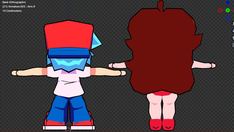dgcow07's tweet photo. Heyall Happy thanksgiving!

Here’s a couple of models I’ve been working on last few days. I love the way they turned out compared to my other bf and gf models. Oh! And these will be my last ever boyfriend and girlfriend models I’m ever doing from scratch! Hope y’all enjoy! #fnf https://t.co/l9r6qr7Bf4