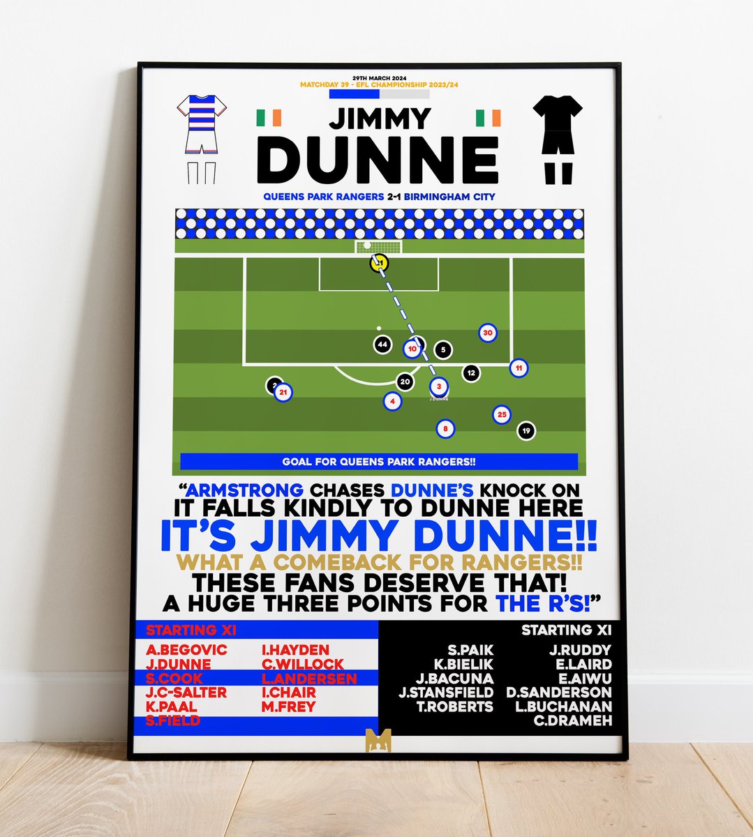 🎉R’S PRINT GIVEAWAY!

🗣️ We’ve teamed up with <a href="/MezzalaDesigns/">𝗠𝗲𝘇𝘇𝗮𝗹𝗮</a> to giveaway ANY of their QPR Framed Prints!🔵⚪️

To enter: 

🔄RT this post
➡️Follow <a href="/MezzalaDesigns/">𝗠𝗲𝘇𝘇𝗮𝗹𝗮</a> 
🏷️Tag a Friend

#QPR
