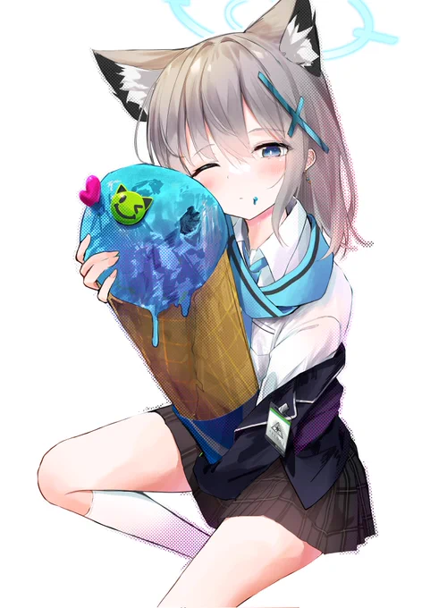 過去絵 #ブルアカ 