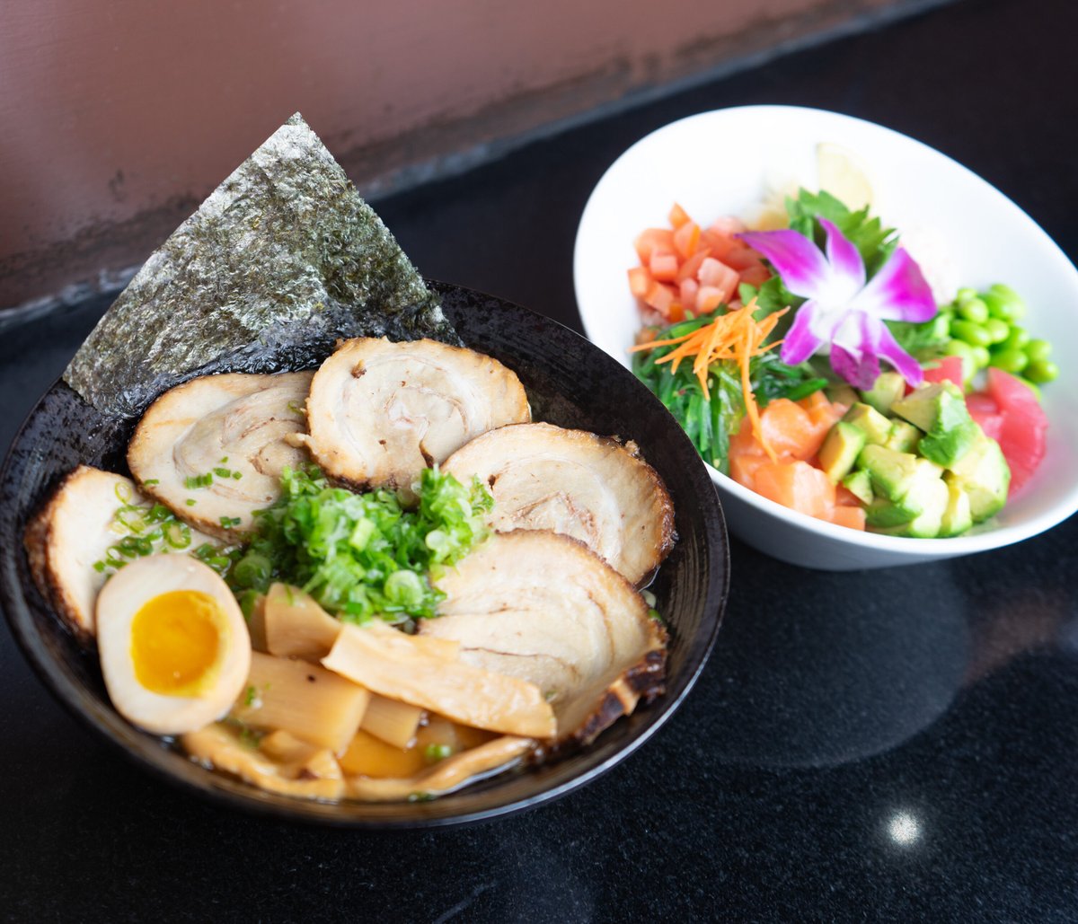 SushiStop's tweet photo. Happy Thanksgiving! Our Lunch specials are so tasty, you’ll be coming back for more!, Only $9.99! Tonkotsu ramen and Shoyu ramen only available at SushiStop Sawtelle North and Pasadena. 
____
📍 @sushistopusa #sushistop https://t.co/HIptrdvCo8