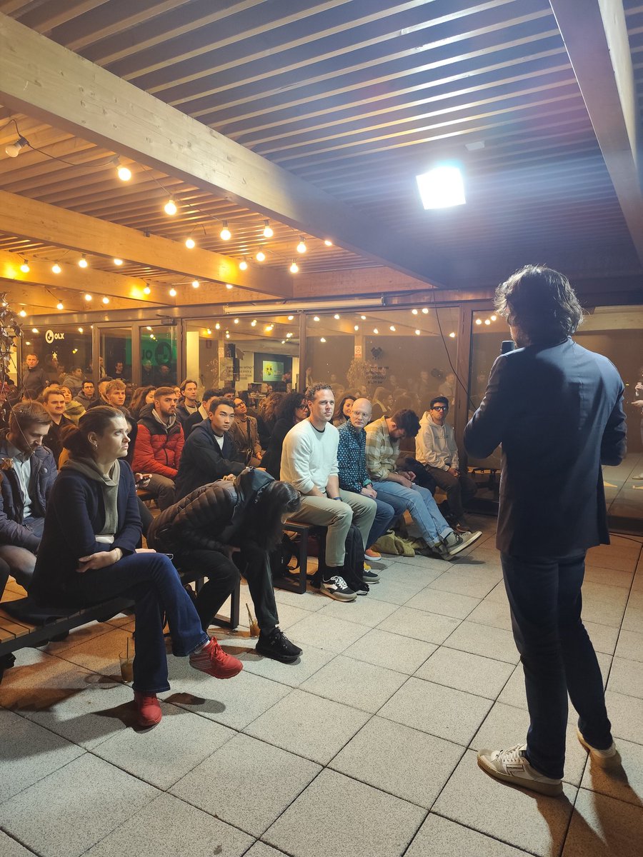 TechBarcelona's tweet photo. Last #Pier01 Afterwork of 2024. Thank you all for crowding our rooftop again and your startup pitches.

Thanks @barcelonactiva, @estrelladamm &amp; @NespressoES for your collaboration.

See you at Tech Spirit Barcelona 2024 next December's 11 &amp; 12th at Casa Llotja de Mar! https://t.co/jmJWGQIgdN