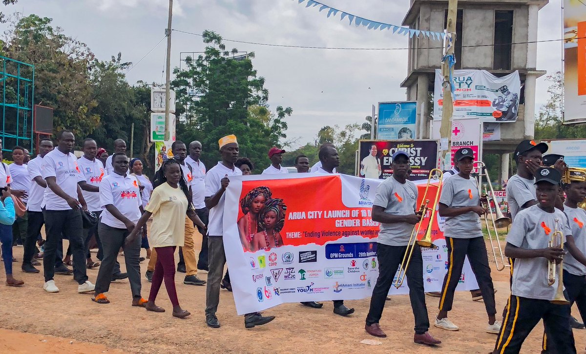 We are thrilled as "RETE-UG  to join  the rest of partners in ARUA CITY to launch 16 Days of Activism against GBV! Let's raise our voices, mobilize communities &amp; demand a GBV-free society!  Together we can end GBV 
#16DaysOfActivism #GBVFreeAruaCity