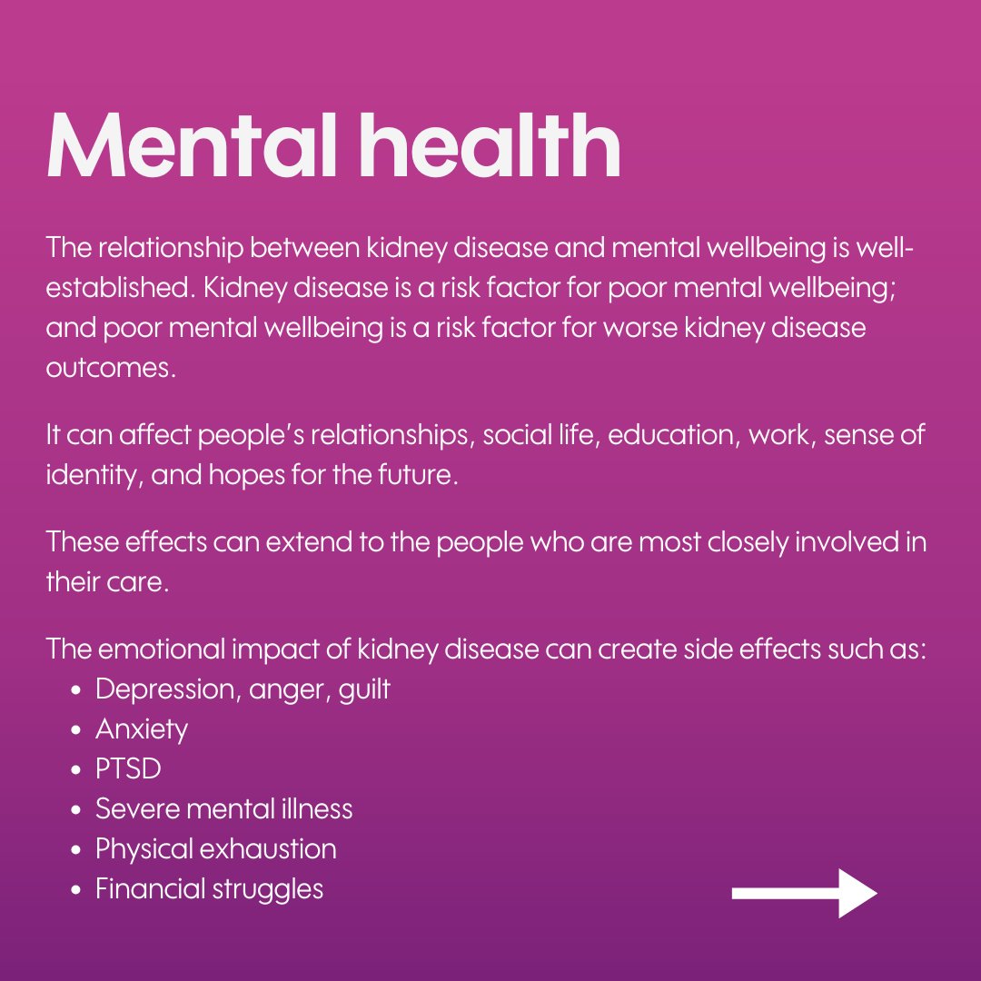 Kidney disease often doesn’t appear on its own; it is commonly linked with other conditions including heart disease, diabetes, and mental health conditions.

Studying other health conditions alongside kidney disease is crucial to understand how these conditions influence each