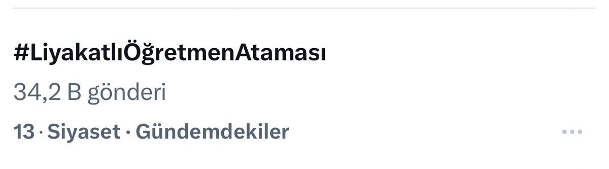 Arkadaşlar 100 bin yapalım lütfen gönderileri Rt yapalım.

 #LiyakatlıÖğretmenAtaması