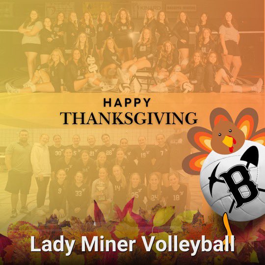 We are so grateful!  We give thanks for all things that come together to allow us to play this game we love.   We thank our Parents!  We thank our sponsors!  We thank our fans!!  

#LadyMinerVolleyball
#Bauxite 
#ACE2