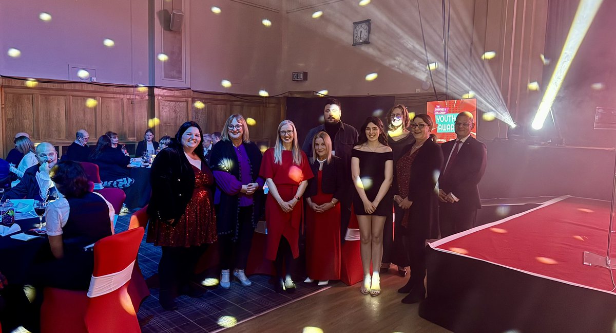 YOUTHWORKDG's tweet photo. We are delighted to have with us tonight Dawn Roberts, Chief Executive of Dumfries and Galloway Council, and Councillor Gail Macgregor, Leader of Dumfries and Galloway Council. Thank you to them both for being here tonight to celebrate the achievements of young people. https://t.co/Dl8RGVT6G5