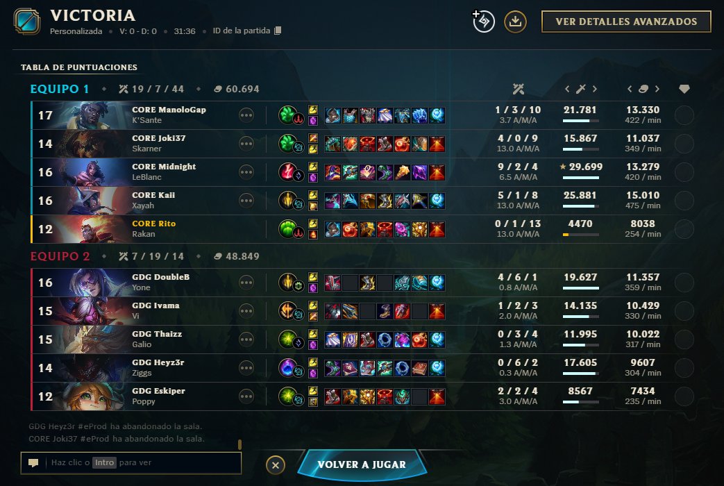 Rito1v9's tweet image. 🏆Ganamos la Liga Nexo 3-0 🏆ggs a @GreenDolphinG