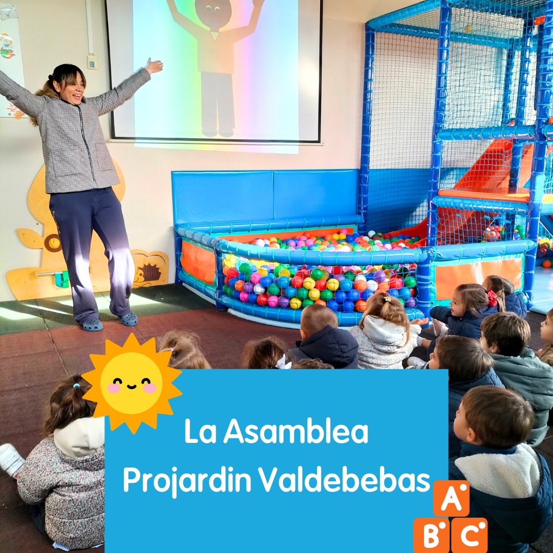 projardin_ei's tweet photo. Esta semana en Projardin Valdebebas llevamos nuestra asamblea al aire libre. Nos dimos los buenos días, descubrimos quién vino al cole, observamos el tiempo y cantamos los días de la semana 🎶.
¡Una rutina que fomenta el desarrollo y nos encanta! 💡👶
#projardinvaldebebas https://t.co/zRAkK9hHaT