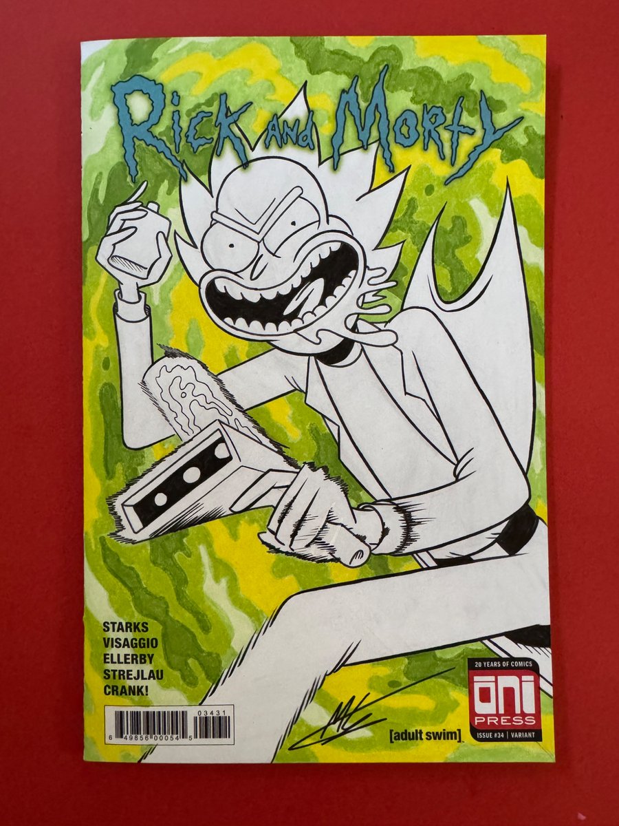 MarcEllerby's tweet image. All set up for this weekend’s MCM Birmingham! Find me at Table A1 in Artist Alley.
Also I am doing a WhatNot show on Saturday live and direct from MCM. We’re giving a sketch cover away?! Here’s the link to join in
whatnot.com/live/76bb8c9a-…