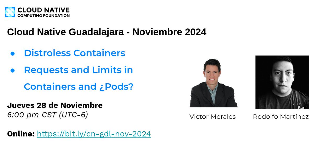 Cloud Native Guadalajara tweet media