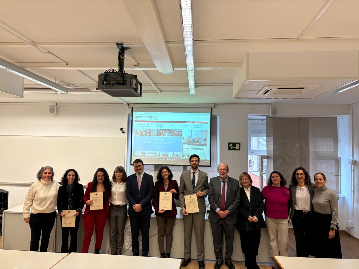 Premio Susana Huerta de D. Penal tweet media