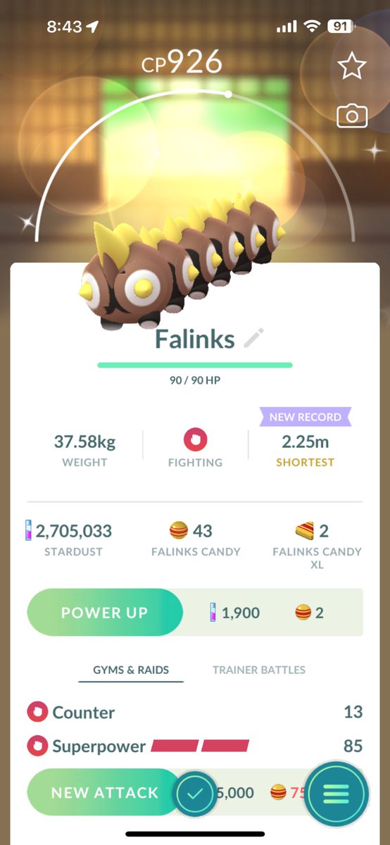 My second shiny since playing.  Looks like 💩