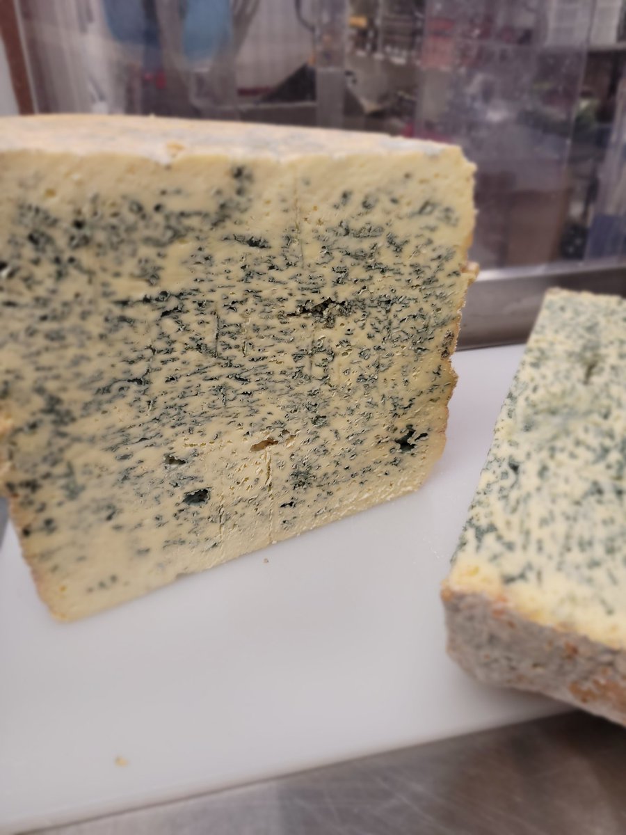 Oops been playing again and this time it's 'spreadablue' roqueforti style flavour but very spreadable .Will be at the Artisan collective mk sat and sun and nn sat <a href="/MadeInNorthants/">Made In Northamptonshire</a> <a href="/JoeBangles11/">Joe Bangles CBE</a> <a href="/PhippsNBC/">Phipps NBC ales</a> <a href="/CoCharcuterie/">Northampton Charcuterie Co #SBSWINNER</a> <a href="/friarsfarm1/">friars farm #SBS Winner</a> @stevecheesewine #cheeseworld