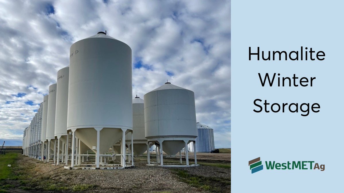 Order Humalite this fall and store it on-farm over the winter so you're ready to go for #Grow25. Granular products can be stored in fertilizer bins, and bagged products can be kept in covered storage. Reach out today: westmetag.com/humalite-sales/