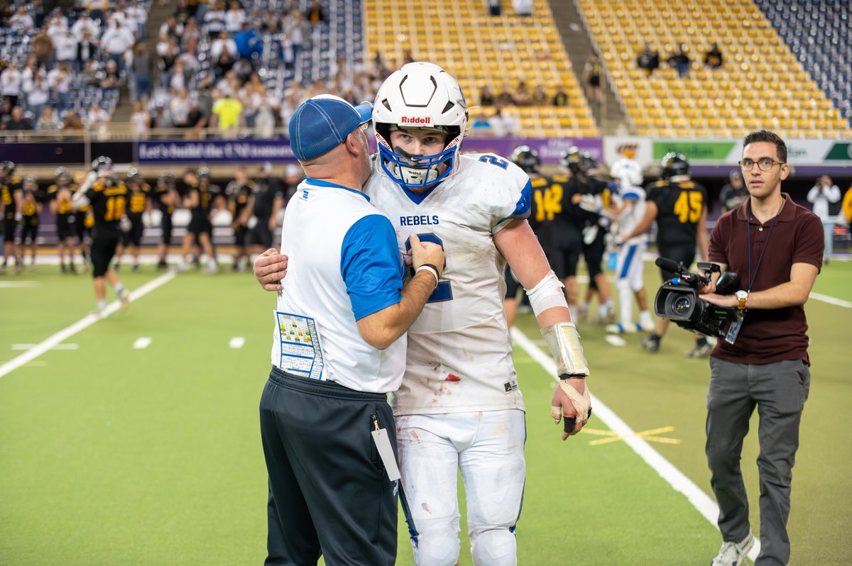 DEFENSIVE PLAYER OF THE YEAR 🔥

5A - Cooper Martinson, SEP
4A - Jackson Wacha, Ballard
3A - Kael Riniker, Mt. Vernon
2A - Kaden Kos, Mid-Prairie
1A - Lucas Bose Jr., Underwood
A - Nathan Beitz, Maquoketa Valley
8M - Drew Eilers, Gladbrook-Reinbeck

#IAfootball X #iahsfb