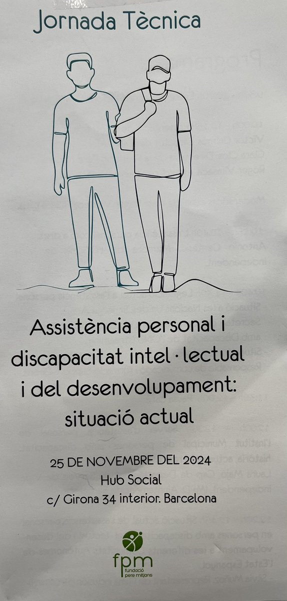 supportgirona's tweet photo. Aquesta setmana hem participat a la Jornada organitzada per @fpmitjans per parlar sobre el marc legal català i espanyol de la figura de l’#assistentpersonal. Una eina necessària per poder garantir una vida independent a la #comunitat de les persones amb discapacitat. Tenim molta feina per fer i aconseguir que aquest servei es desenvolupi al nostre territori.