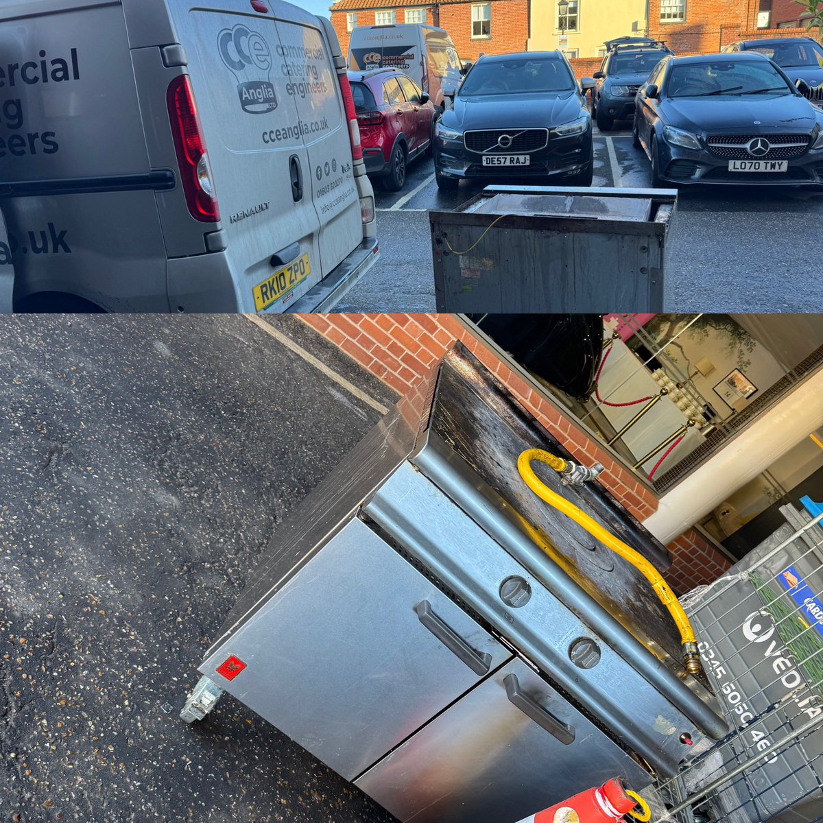 AngliaCce's tweet photo. When the new #oven is bigger than the old that has to come out and the entrances are all too small. Theres only one thing for it, a full strip down and reassembly. This can only be carried out by our qualified #gas  #catering-engineers and trusted by our new client https://t.co/af8TpE6mbC