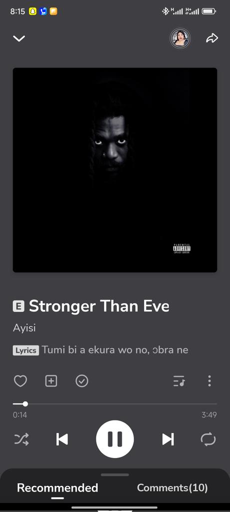 #StrongerThanEver <a href="/Ayisimusic/">👑Ayisi</a> 
All day 🔥🔥🔥