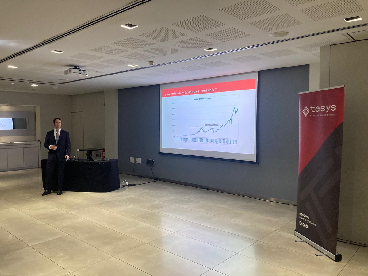 Nuestro director de inversiones, Antonio Fernández Quesada, participó en el evento de <a href="/Rankia/">Rankia</a> 'Descubriendo ideas de inversión' en Valencia, compartiendo el proceso de inversión de Tesys Internacional

💡Gracias a <a href="/RankiaPro/">RankiaPro</a>, <a href="/CobasFunds/">Cobas AM</a> , NAO AM y asistentes por este gran evento