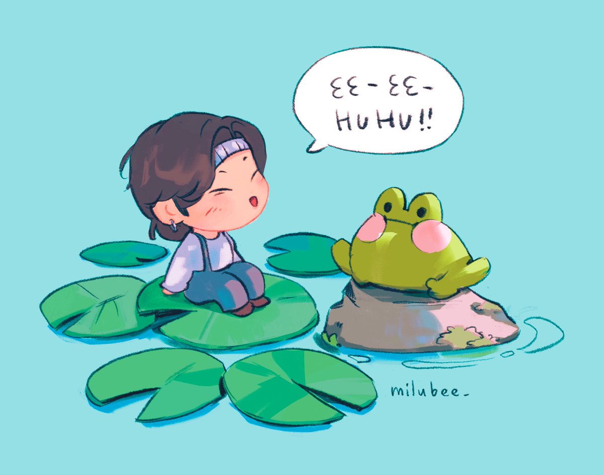 lotus yoongi and his bullfrog frend
they are excited for hibernation!!
#btsfanart