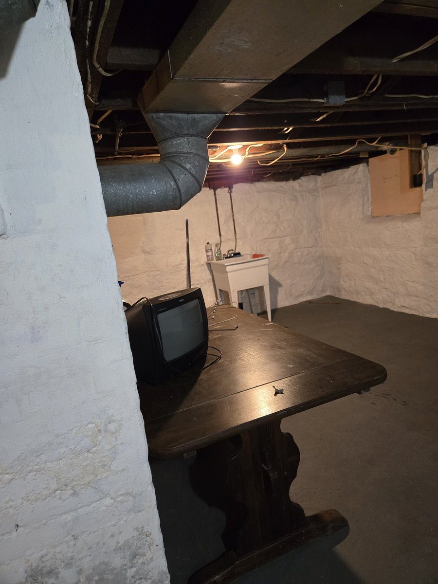 bread_leg's tweet photo. Can't believe i got to buy my goddamn dream basement. This shit rules so much. https://t.co/VNVcQ9WIyg