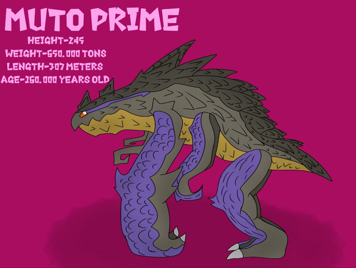 FLORSHIMO's tweet photo. Muto Prime! #fangoji #godzillaau #KyuseijuVerse https://t.co/tVsT8du6LR