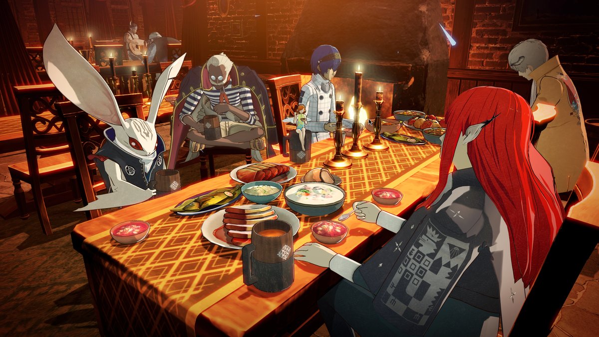 Atlus_West's tweet photo. Nothing like being surrounded by good friends and good food. 🦃 https://t.co/20AwxB2PSO