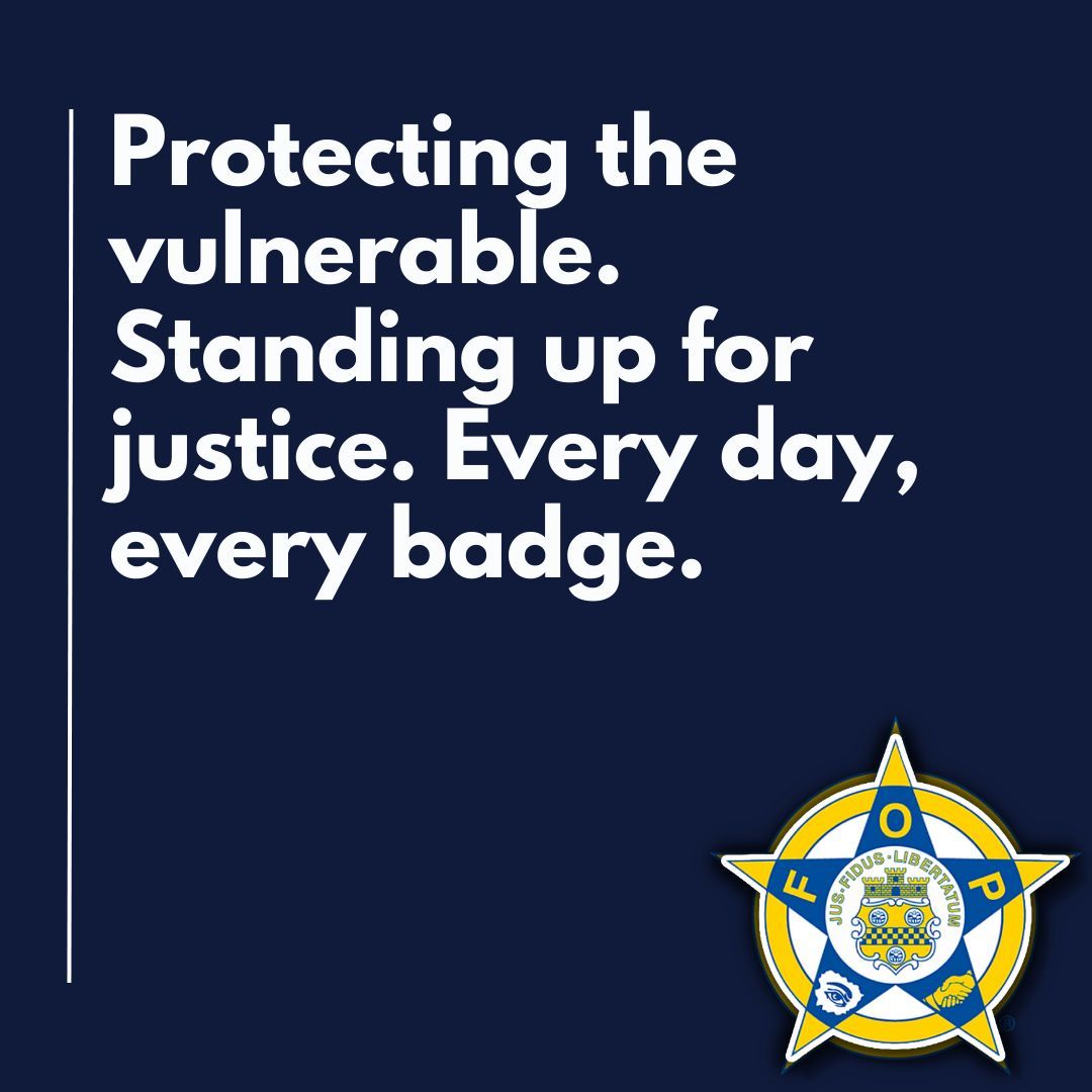 GLFOP's tweet image. Behind every badge is a commitment to protect the helpless and uphold what’s right.

#JusticeForAll #ProtectTheVulnerable #StandUpForWhatIsRight #BadgeOfHonor #BehindTheBadge #Resilience #HopeForTomorrow #ServiceAboveSelf #VoiceOfLEO #FOPFamily #LawAndPolitics #CriminalJustice…