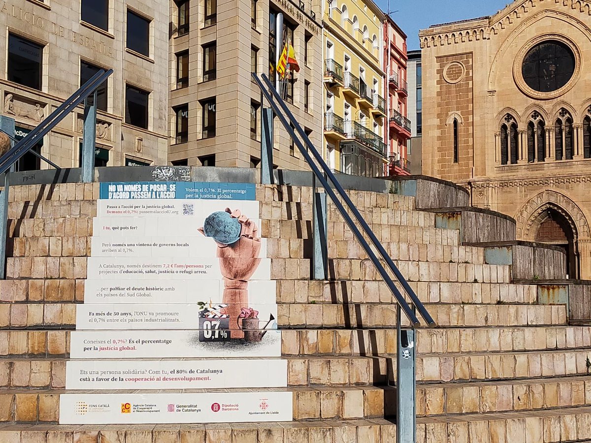 📢 4 de desembre al Cafè del Teatre de Lleida | 18.30h - 20.30h
🟣 Reviu 30 anys de lluita pel 0,7%!
Un acte per reflexionar sobre la solidaritat i la cooperació internacional, des dels seus inicis fins a l'actualitat.
🙌 T’esperem!
#Cooperació #Solidaritat #Campanya07 #Lleida