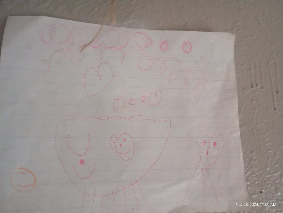 If you all think I am a bit out of the ordinary, check out my (4 year old) daughter's art