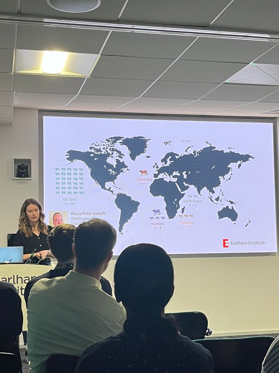 jesspeers12's tweet photo. really enjoyed the EI student symposium today - so good to hear about the awesome science everyone is doing! (and i won best talk!! i love talking to people about cats!!) https://t.co/lGBgKvG603
