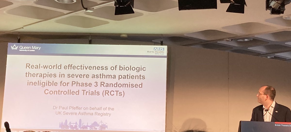 christabelle (@christab3llemin) on Twitter photo #BTSWinter2024 Fantastic opening of Severe asthma biologic session by <a href="/DoctorPfeff/">Paul Pfeffer</a> sharing registry real world data of patients who did not show association of inferior biologic response despite being ineligible for clinical trials. #BTSWinter2024 Fantastic opening of Severe asthma biologic session by <a href="/DoctorPfeff/">Paul Pfeffer</a> sharing registry real world data of patients who did not show association of inferior biologic response despite being ineligible for clinical trials.