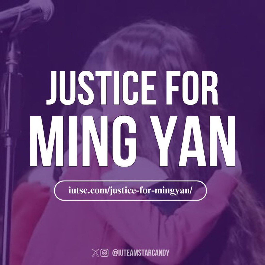 Further Info: iutsc.com/justice-for-mi…

Fundraiser: give.asia/campaign/help-…

Provide Assistance: suppt.for.mingyan@gmail.com 

#JUSTICE_FOR_MINGYAN
#밍옌_의료과실병원_조사하라
#明嫣_医疗事故
#明嫣_醫療事故