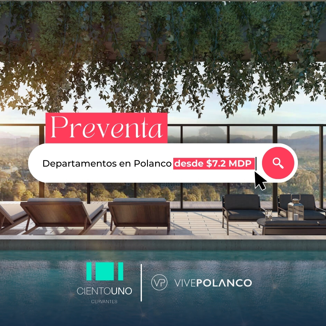 vive_polanco's tweet photo. La preventa en Cervantes 101 está abierta. ¡Sé parte de este exclusivo desarrollo en Polanco! Contáctanos y asegura tu lugar en la historia. 📞🏠
#VivePolanco #PreventaPolanco #OportunidadUnica #PropiedadesDeLujo #InversionPolanco https://t.co/j54MJ5JcPG