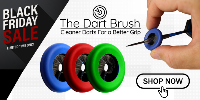 DartBrush's tweet image. The Dart Brush Black Friday Sale is live NOW!🎯
👇Buy 1 Get 1 Free!👇
dartbrush.com
.
#darts #lovethedarts #dartplayer #win #giveaway #dartbrush