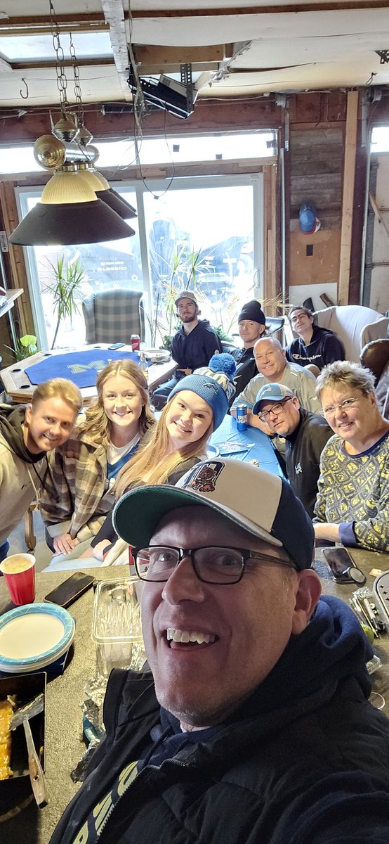 In the garage. Always a great time.