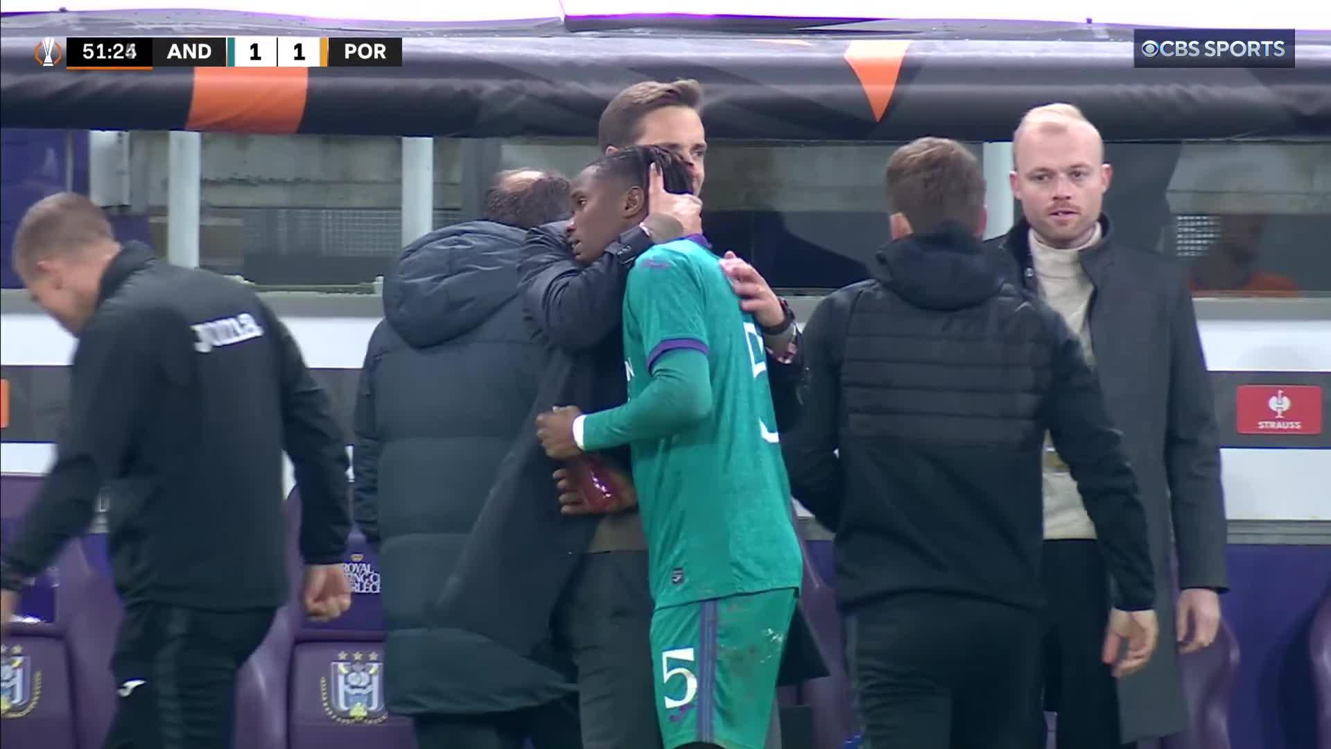 Porto gift Anderlecht the equalizer 🎁😳