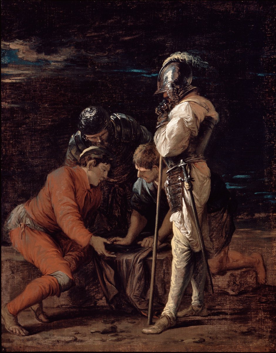 lambda__chi's tweet image. Soldiers Gambling
Salvator Rosa (Italian, 1615-1673)