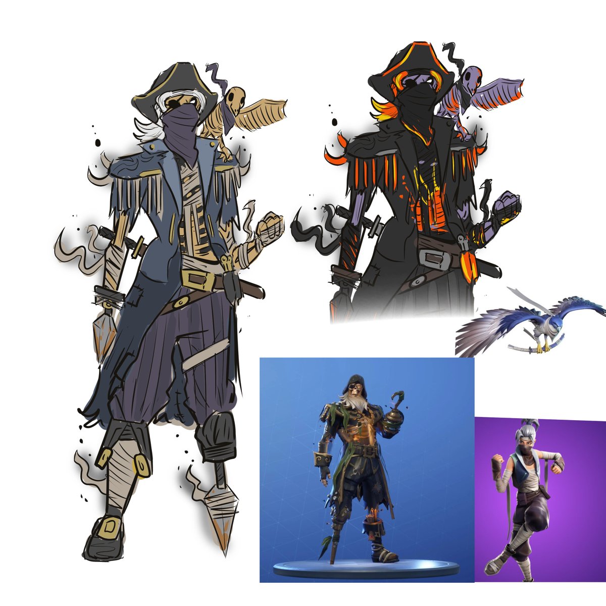 GasSpares's tweet photo. Pirates... and ninjas! Thought it would be a perfect match up for the Season 8 fusion https://t.co/t8bbnzZw2V