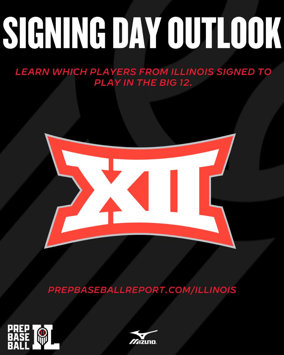 𝐈𝐥𝐥𝐢𝐧𝐨𝐢𝐬 𝐒𝐢𝐠𝐧𝐢𝐧𝐠 𝐃𝐚𝐲: 𝐁𝐈𝐆 𝟏𝟐 𝐎𝐮𝐭𝐥𝐨𝐨𝐤

+ Read up on all the players from Illinois headed to the BIG 12 next fall. 

+ Numerous former Future Games standouts, within. 👇

🔗loom.ly/l-_zyE8