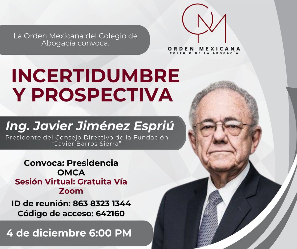CrisVizcainoD's tweet photo. Ante la afirmación de un entorno de incertidumbre existen disciplinas que se apoyan en la investigación científica que nos permiten anticipar los resultados. Te invito a que nos acompañes en esta estupenda sesión. https://t.co/Jat5ZPnCKG