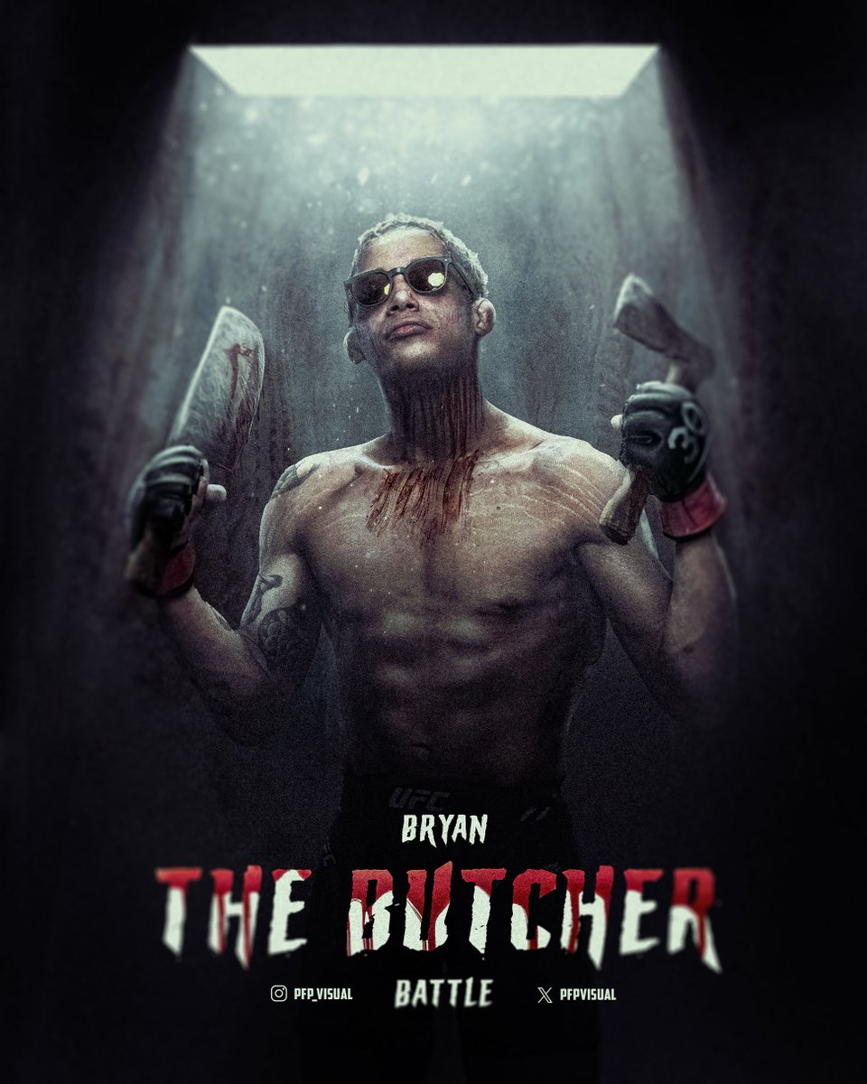 pfpvisual's tweet image. 🛒 Bryan &apos;The Butcher&apos; Battle Merch Link ⬇️

☑️ Poster
☑️ T-Shirts
☑️ Stickers

[ @BryanBattle10 | @ufc | @danawhite ]