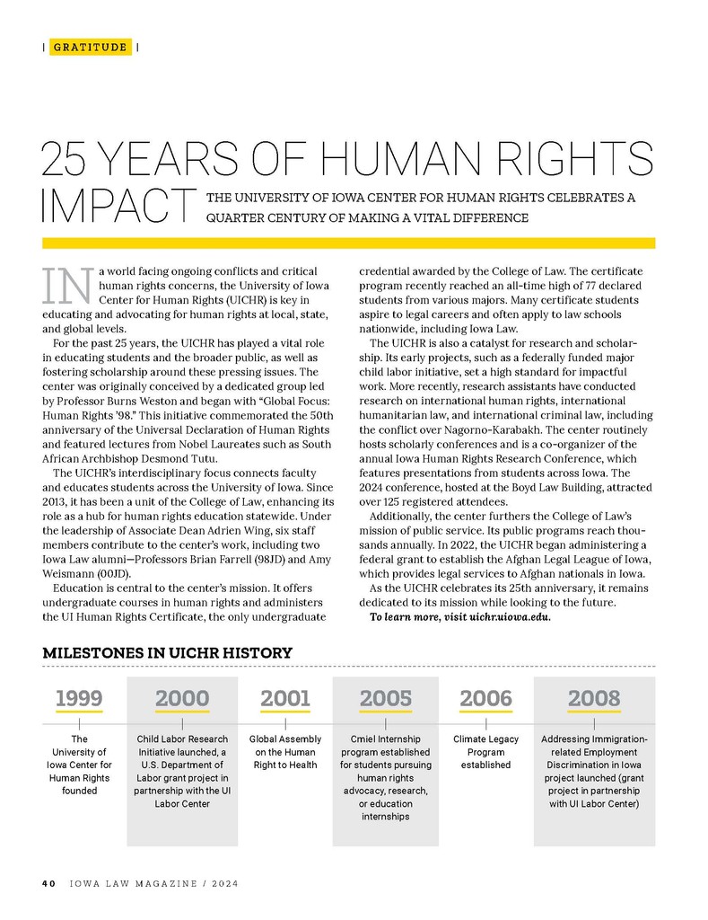 UI Center for Human Rights tweet media