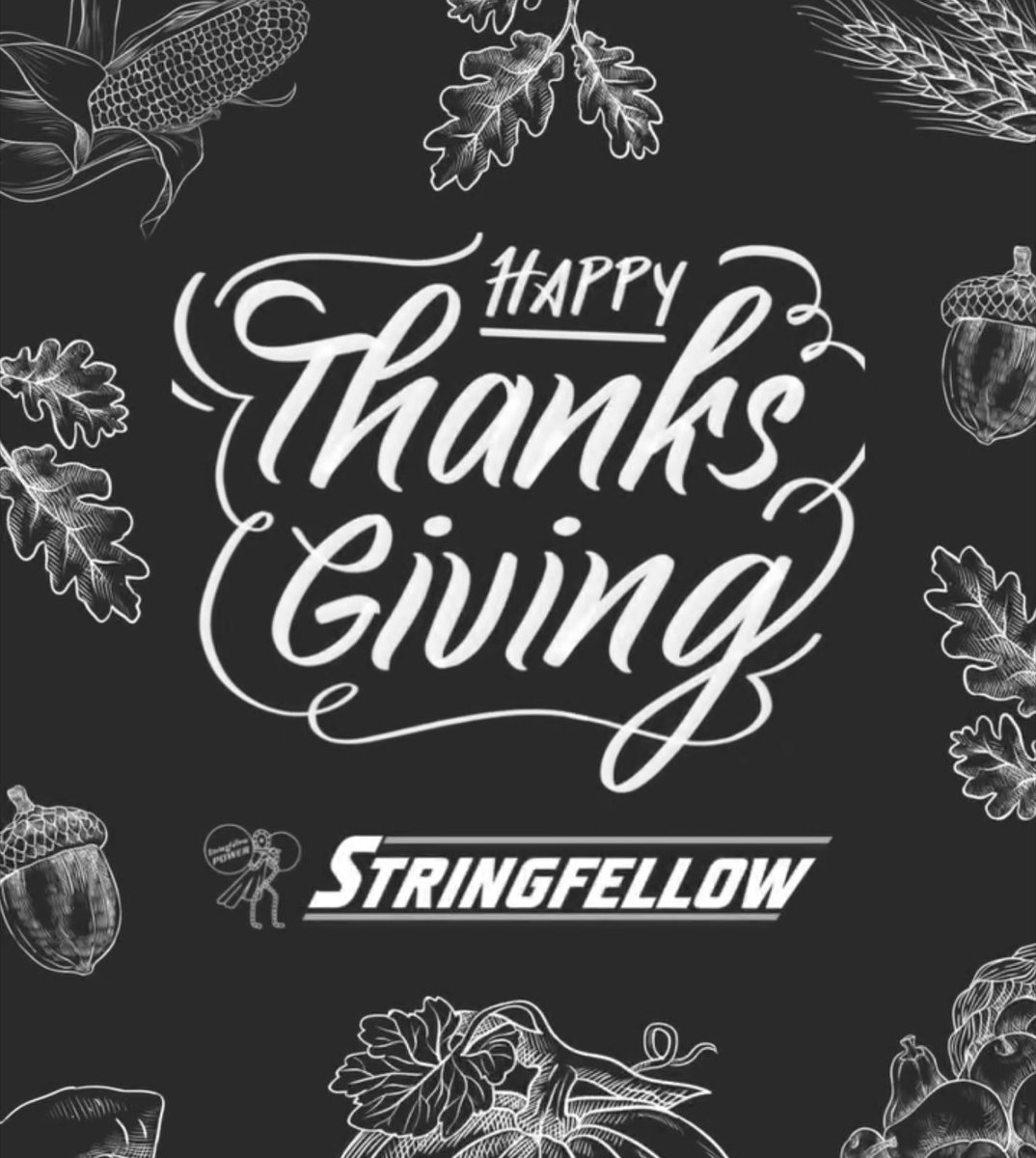 StringfellowInc's tweet image. Happy Thanksgiving from the Stringfellow family to yours! 🦃🍂
We hope your day is filled with delicious food, great football, and cherished moments with loved ones. Here’s to a day of gratitude and joy! 🧡