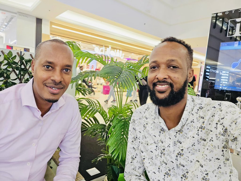 It was a pleasure reconnecting with my longtime friend, Mwalimu <a href="/MohanudHure/">Mohamud Hure</a>, Here in Doha this evening. 

He has been a steadfast supporter of both me and my course since my high school days back in 2003.

MashAllah. May Allah continue to protect him. <a href="/nhialgdeng/">Nhial Deng</a> <a href="/AliDualleh/">Ali Duale</a>