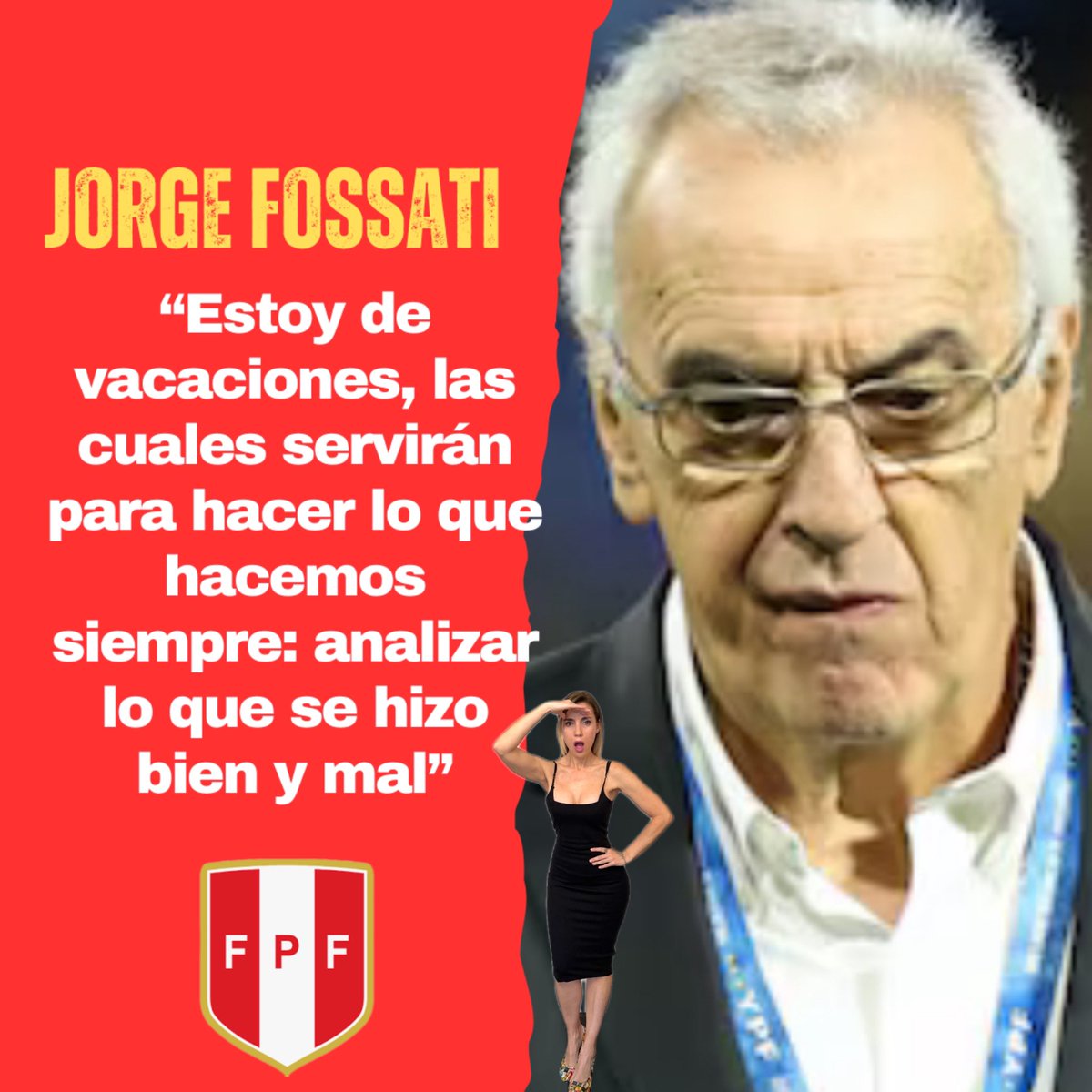cleliafra's tweet photo. 🎤 “Porque nadie me puso un revólver en el pecho. Lo hice convencido con mis compañeros de que podíamos dar una mano y por retribuir el cariño enorme del aficionado peruano”.🇵🇪⚽️
#jorgefossati #seleccion #obligacion #dt #futbol #fyp #formypage #peru https://t.co/GfuUrRBYmF